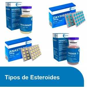 Tipos de Esteroides Tipos de Esteroides