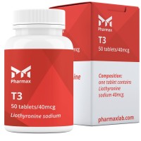 Liothyronine Sodium (T3 Cytomel) 50 tab, 40 mcg/tab Liothyronine Sodium (T3 Cytomel) 50 tab, 40 mcg/tab