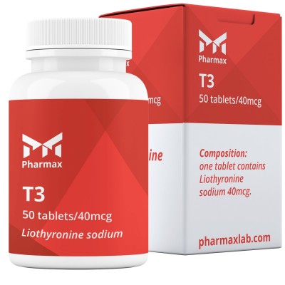 Liothyronine Sodium (T3 Cytomel) 50 tab, 40 mcg/tab Liothyronine Sodium (T3 Cytomel) 50 tab, 40 mcg/tab